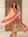 Digital Linen Embroidered 3-Piece Suit